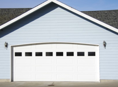 A garage door installed by Garage Door Companies in Bloomington IL